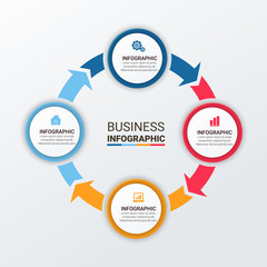 Unique infographics Template