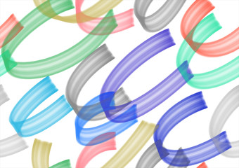 seamless pattern with digital painting, graphics design.