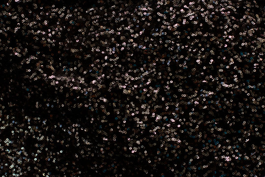 Drops On Glass Black Shiny Sequins Background 