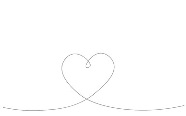 Heart background or card, vector illustration