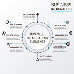 Simple Modern Infographics Template