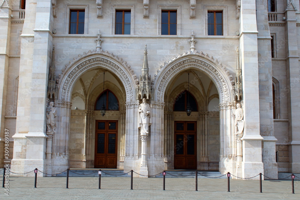 Canvas Prints hungarian parliament in budapest