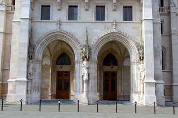 Obraz premium hungarian parliament in budapest