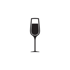 Champagne icon symbol vector illustration