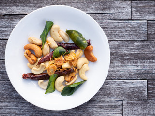 Thai style trail mix