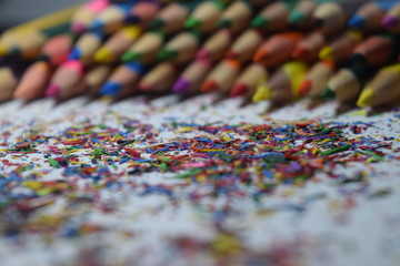 Fototapeta premium colorful pencil art