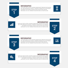 Fototapeta premium Modern Infographics Template