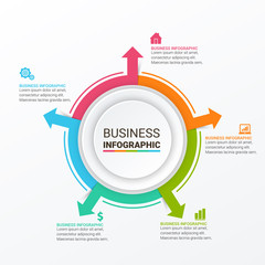 Modern Infographic Choice Template