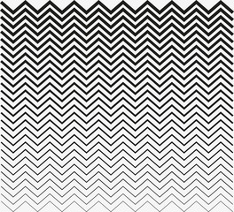 Zig zag horizontal lines. Vector illustration, flat design.