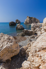 Aphrodite rock in Paphos Cyprus