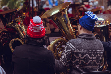 Christmas concert outdoors