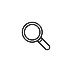 Search icon symbol vector illustration