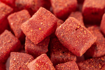the Colorful candy close up