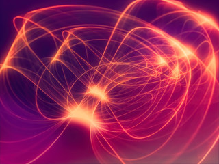 Abstract Fractal Light Background