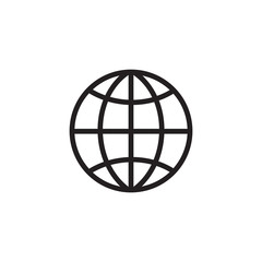 World website icon symbol vector illustration