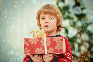 kid with the gift