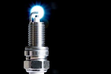 Spark plug for internal combustion engine.Сopy space.