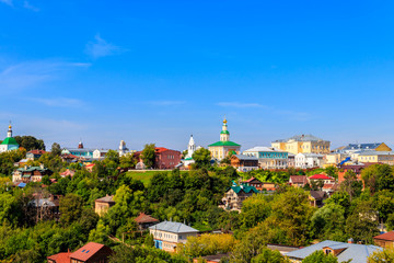 Fototapeta premium View of the Vladimir city in Russia
