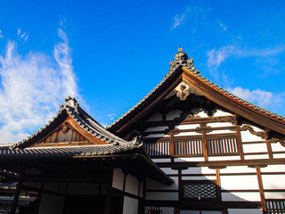 Fototapeta na wymiar Japanese roof