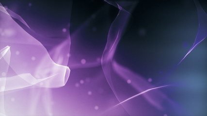 Abstract  background science technology, Silk effect, transparency, pink and purple tones