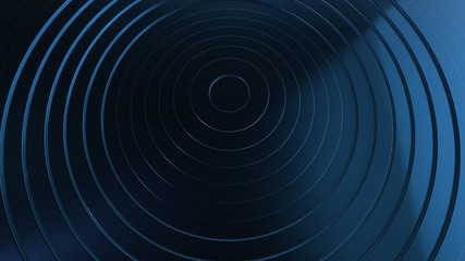 Abstract graphic background and texture, blue circles circles, layers. Science and technology concept background