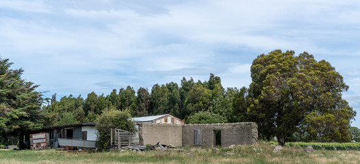 old house in the village