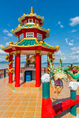 Obraz premium Chinesischer Tempel auf Ko Lanta, Thailand