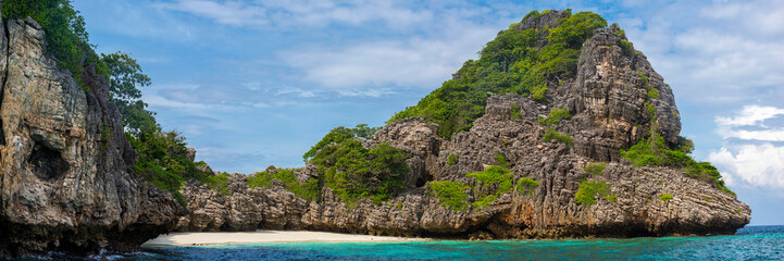Strandbucht auf Ko Haa Yai, Thailand