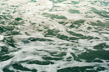 ocean water and sea wave pattern in colorful image