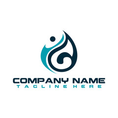 Water logo. Blue water logo. Water icon, Water best logo. Aqua logo. Bright water logo