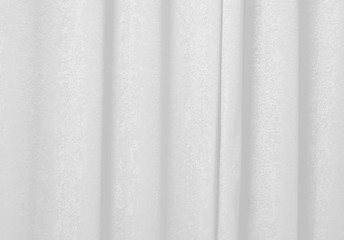 Obraz premium The white background wall is wavy.Wave background