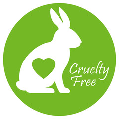 Cruelty free vector logo