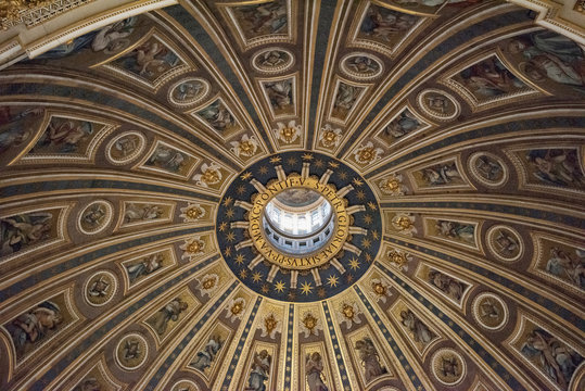 Detail from San Pietro Basilica, Vatican.