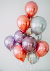 Obraz premium Balloons on the bright background