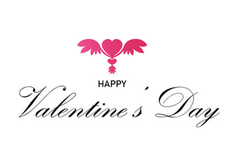 valentines day greetings, heart shape frame, vector illustration of a couple in love.happy valentines day