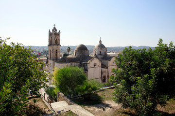 Fototapeta na wymiar orthodoxe Agios Synesios Kirche, ehemals Kathedrale