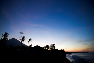 Vulkan Agung auf Bali