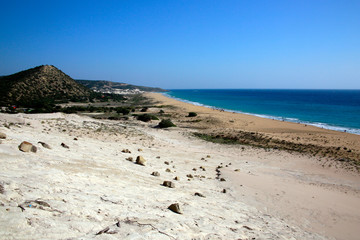 Altinkum Strand oder Golden Beach, schönster Strand Nordzyperns
