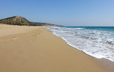 Altinkum Strand oder Golden Beach, schönster Strand Nordzyperns