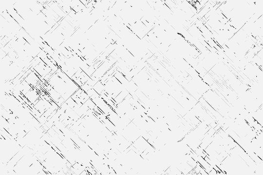 Abstract black and white background, scuffs and scratches. Vector design.