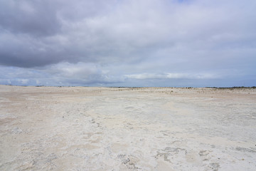 Day view of the Lancelin sand dunes in Western Australia