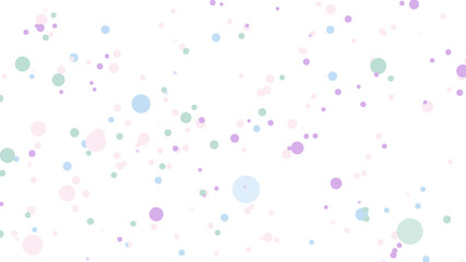 Abstract pattern with Circle in Soft gradient pastel background in sweet color