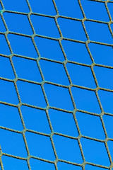 net and blue sky