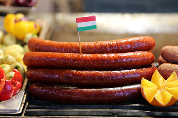 Luncheon meat foodish name is kolbasz sauseges for sale