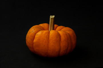 オレンジ色のカボチャ