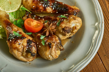 Honey Teriyaki Drumsticks