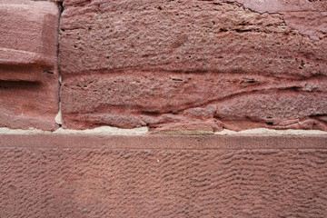 Hintergrund Stein roter Sandstein