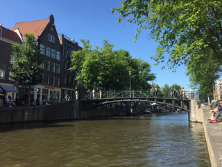 Rivière fleuve à Amsterdam