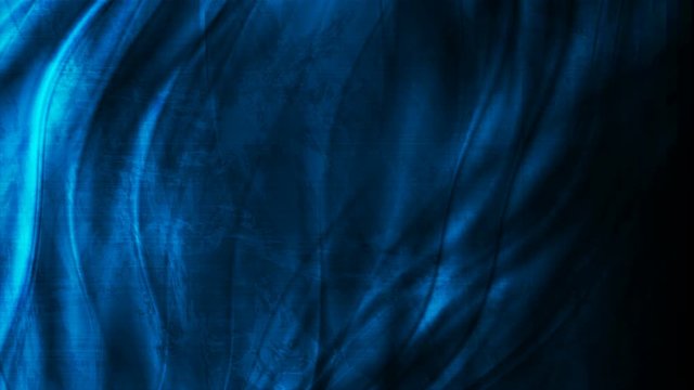 Dark blue grunge motion design with flowing waves. Abstract dynamic background. Video animation Ultra HD 4K 3840x2160