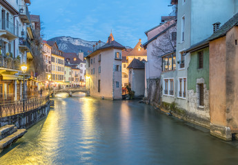 Annecy de nuit